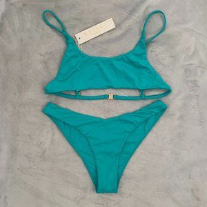 Meshki Khloe Bikini Top and Luciana Bottoms Set